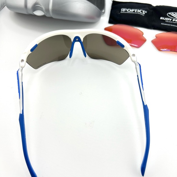 Rudy Project Magster Racing Sunglasses SN66-69R with Case & Extra Lenses MINT! - Picture 10 of 16